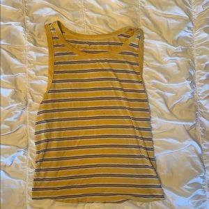 Mustard yellow American eagle tank